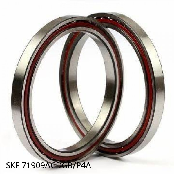 71909ACDGB/P4A SKF Super Precision,Super Precision Bearings,Super Precision Angular Contact,71900 Series,25 Degree Contact Angle #1 image